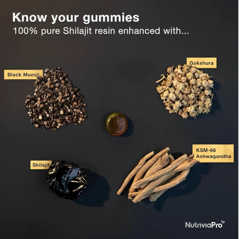 NutriviaPro - Pure Shilajit Gummies™