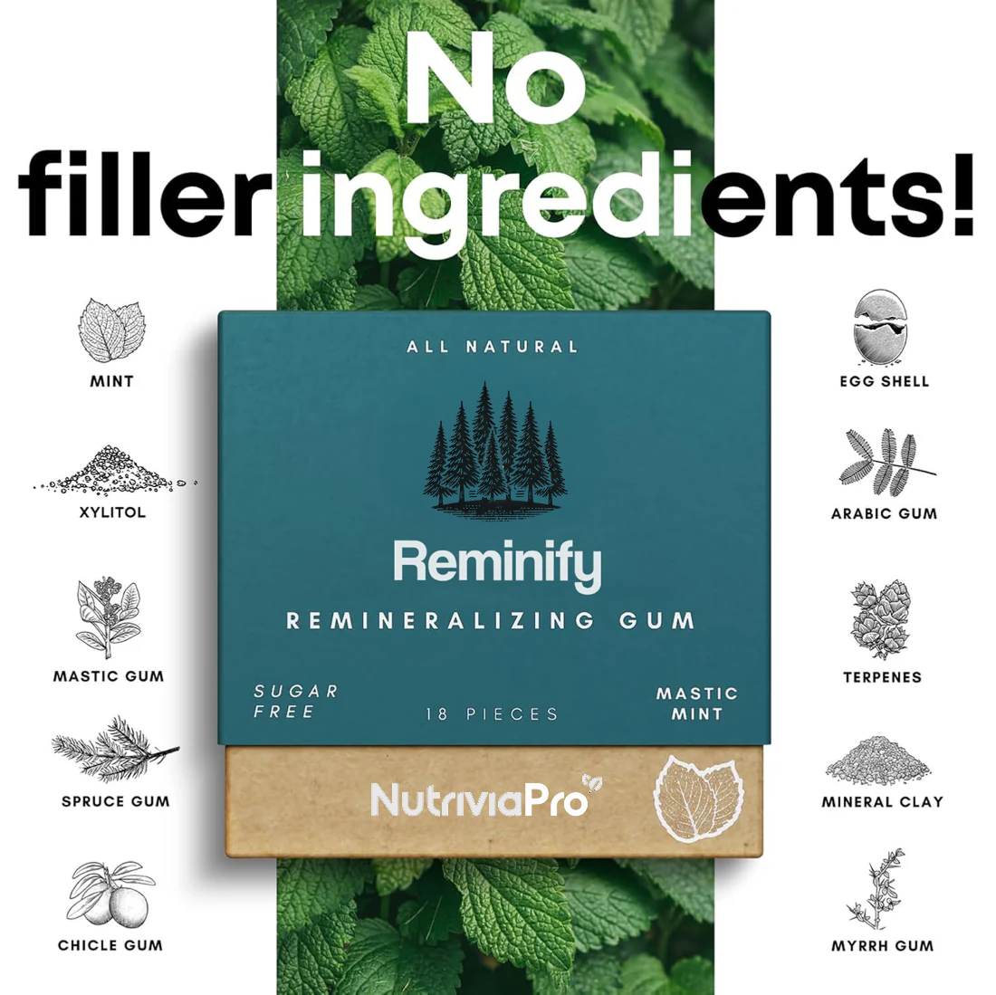 NutriviaPro - Remineralizing Gum™