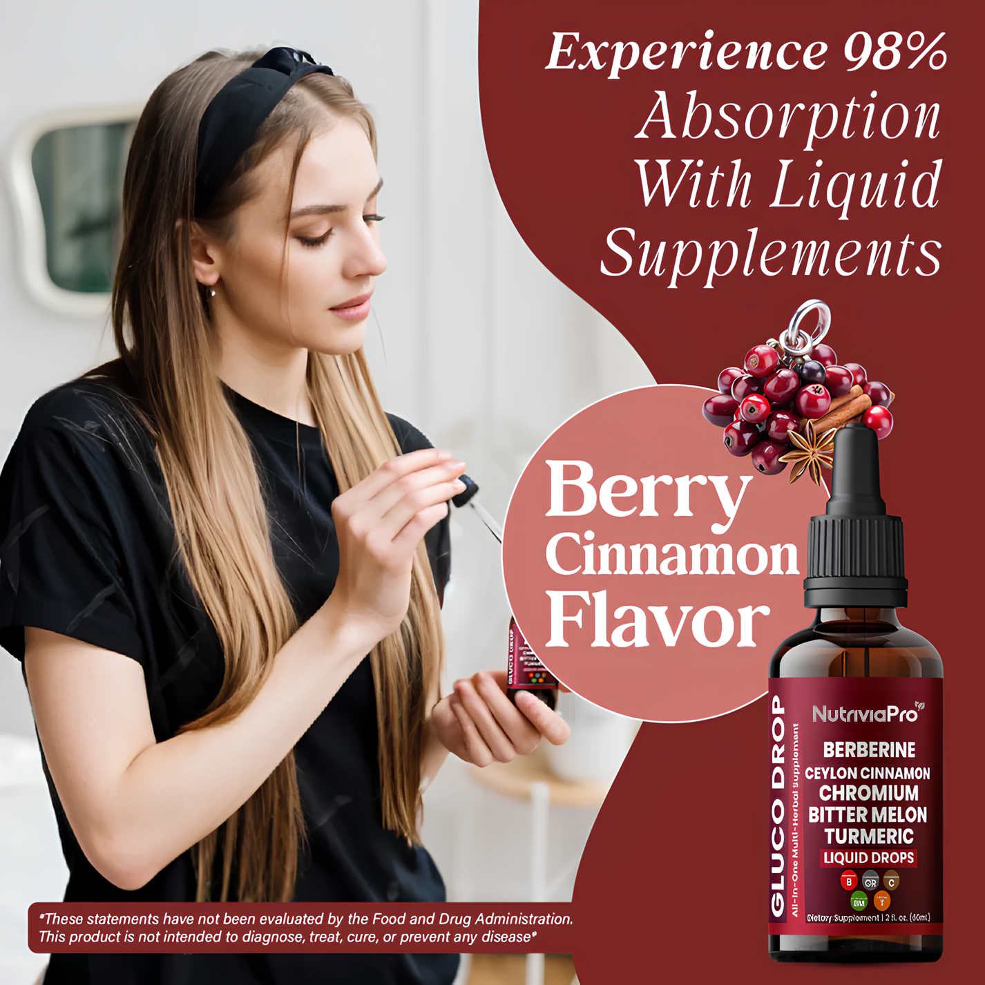 NutriviaPro - Gluco Drop Blood Sugar Regulator®