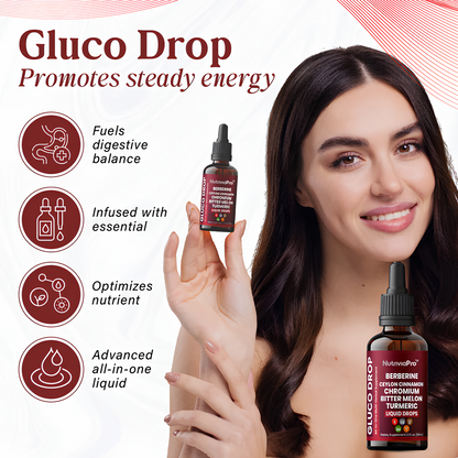 NutriviaPro - Gluco Drop Blood Sugar Regulator®